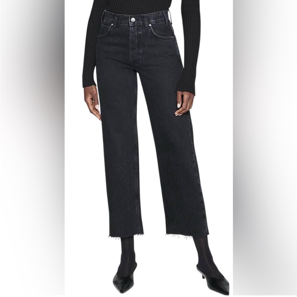 Anine Bing Gavin Raw Hem Jeans *fits like a 26